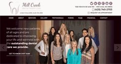 Desktop Screenshot of millcreekdentalhealthcare.com